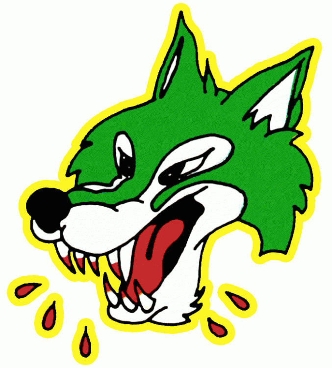 Sudbury Wolves 1981-1989 jersey logo iron on heat transfer